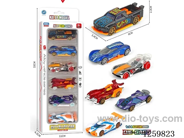 free wheel alloy car
