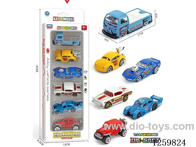 free wheel alloy car