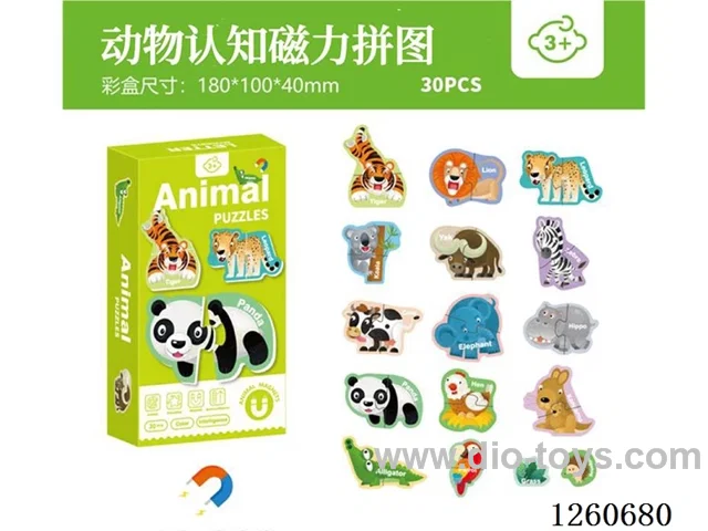 Magnetic Puzzle for Animal Cognition