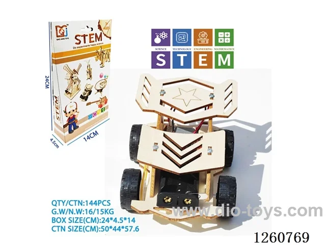Wooden Electric 4WD