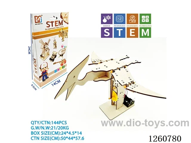 Wooden Electric Pterodactyl