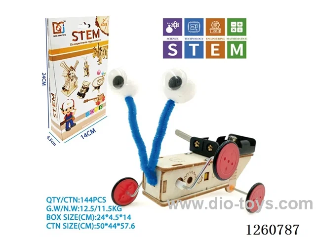 Wooden Insect Crawler