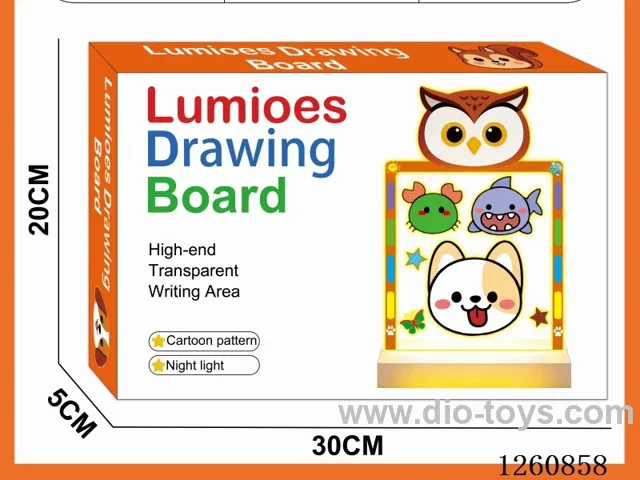 Large Drawing Board Night Light (tricolor light)