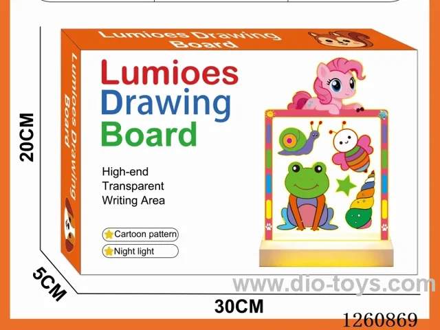 Large Drawing Board Night Light (tricolor light)