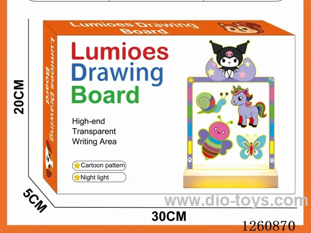 Large Drawing Board Night Light (tricolor light)