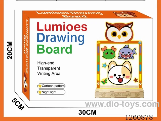 Large Drawing Board Night Light (mono-color light)