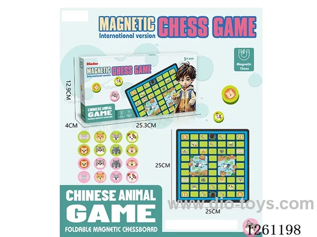 25CM Foldable Magnetic Beast Chess