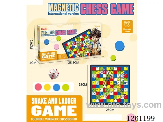 25CM Foldable Magnetic Snake Chess