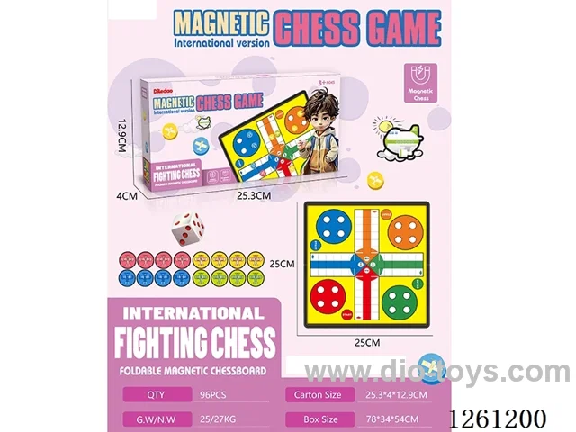 25CM Foldable Magnetic International Flying Chess