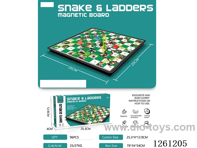 25CM Foldable Magnetic Snake Game