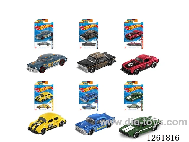 1:64 free wheel alloy car