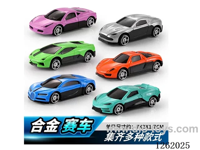 1:64 Free Wheel Alloy Car