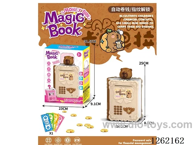 Magic Book Piggy Bank