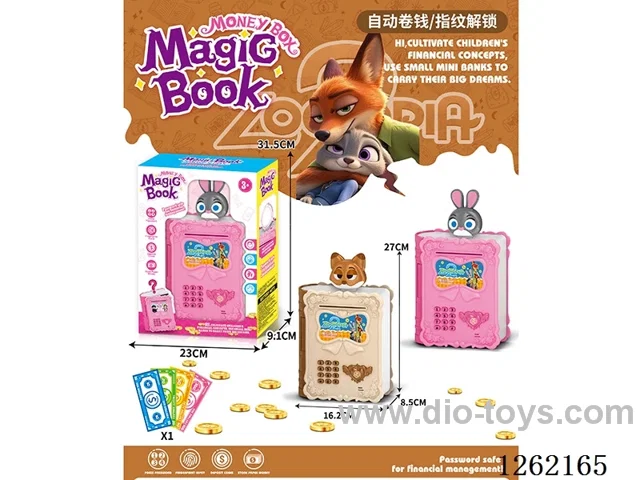 Magic Book Piggy Bank