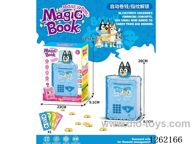 Magic Book Piggy Bank