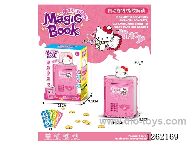Magic Book Piggy Bank