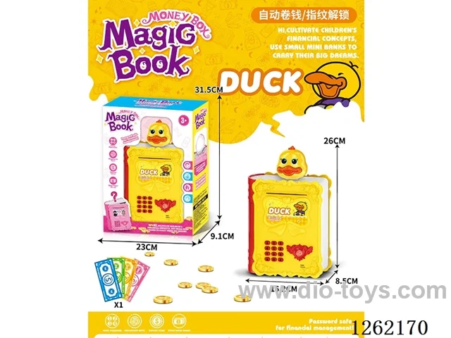 Magic Book Piggy Bank