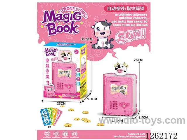 Magic Book Piggy Bank