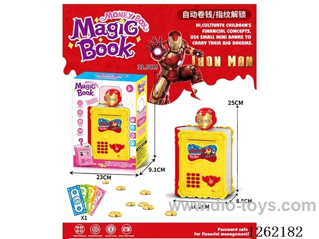 Magic Book Piggy Bank