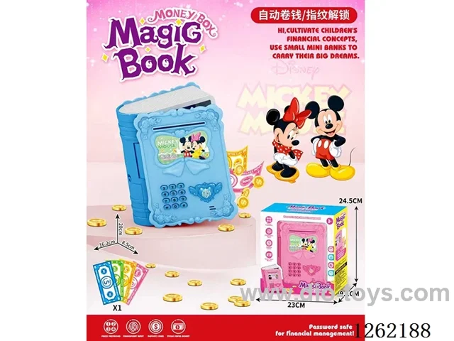Magic Book Piggy Bank