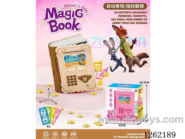 Magic Book Piggy Bank