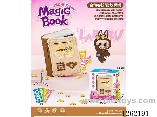 Magic Book Piggy Bank