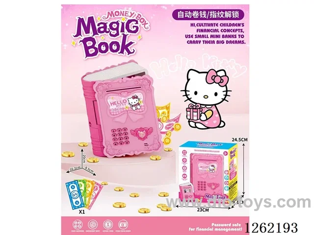 Magic Book Piggy Bank
