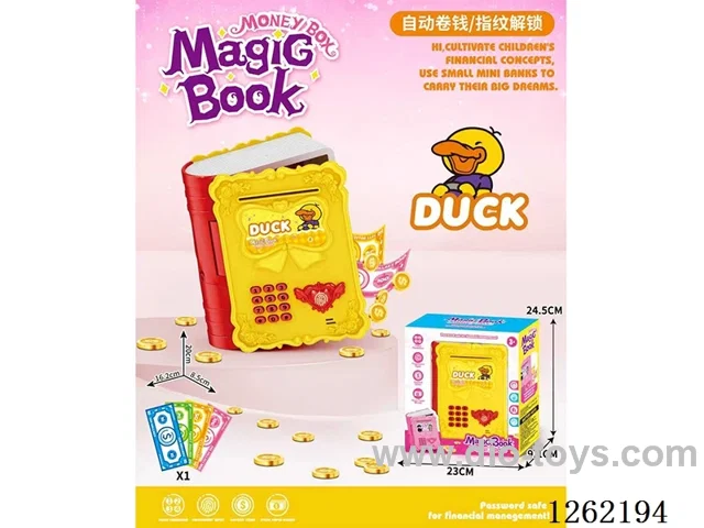 Magic Book Piggy Bank