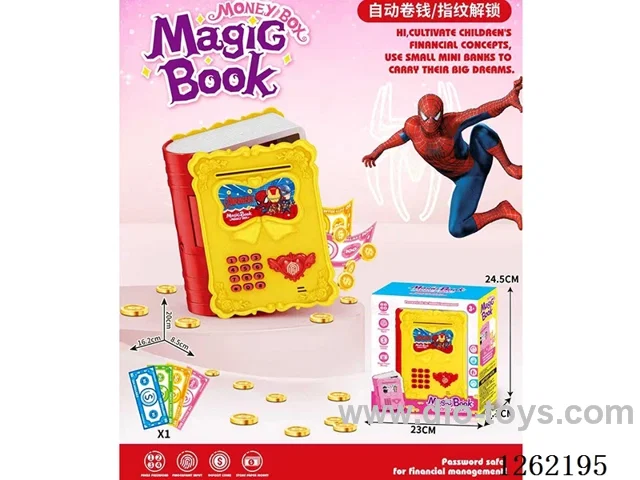 Magic Book Piggy Bank