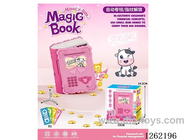 Magic Book Piggy Bank