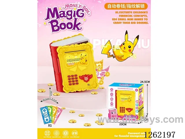 Magic Book Piggy Bank