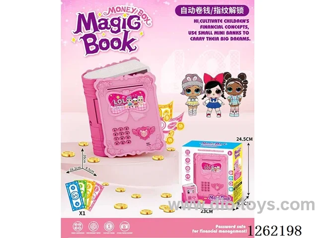 Magic Book Piggy Bank