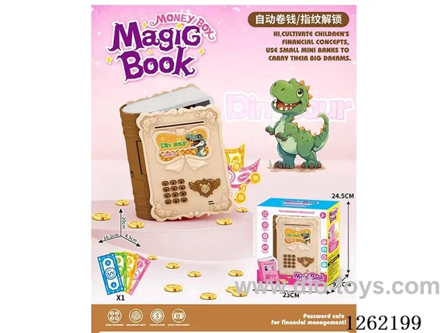 Magic Book Piggy Bank