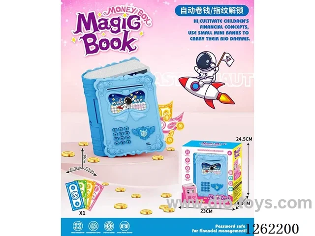 Magic Book Piggy Bank