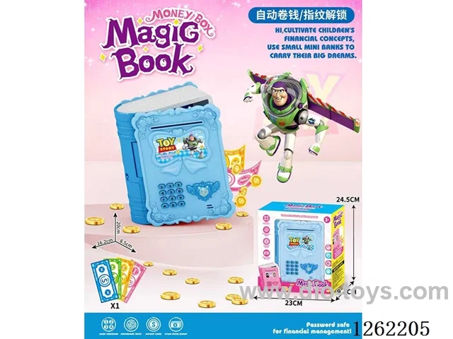 Magic Book Piggy Bank