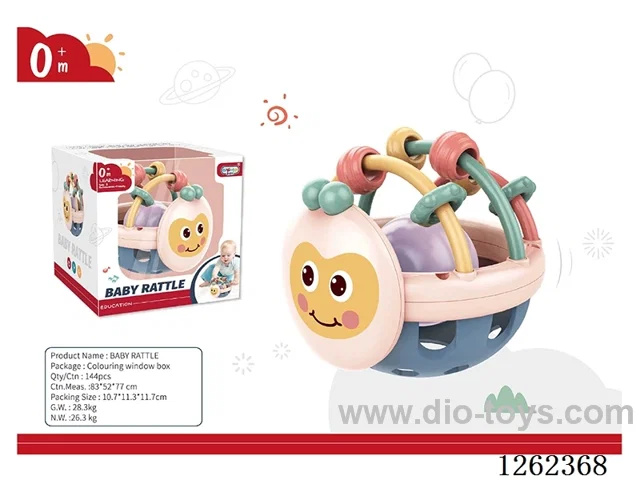 Soft Rubber Bee Rattle