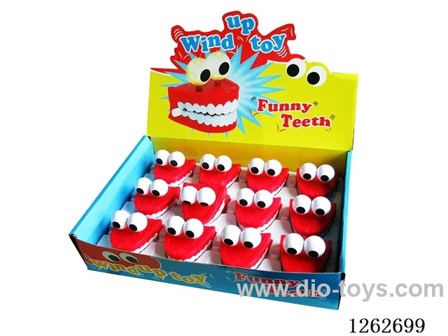 Wind-up Teeth Toys 12PCS