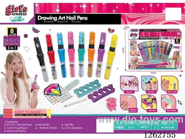 3-in-1 Nail Art Pen Set