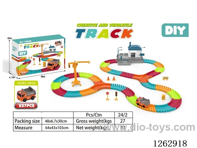 Electric maze track