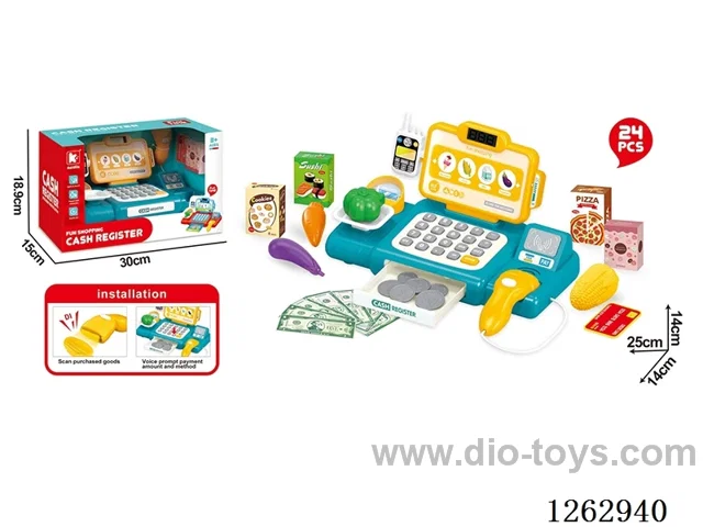 Supermarket cash register not included battery