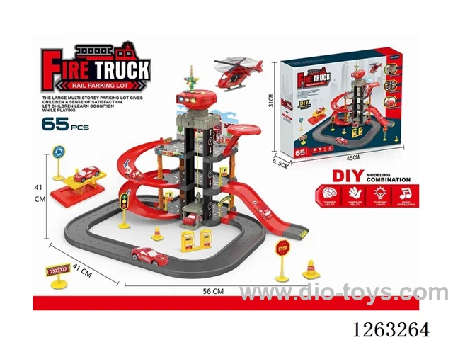 Railway Parking Lot Set