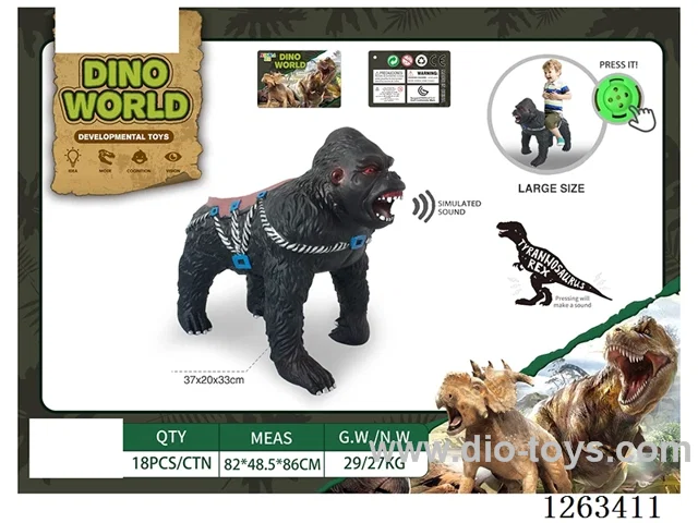 Large rideable toy animal model