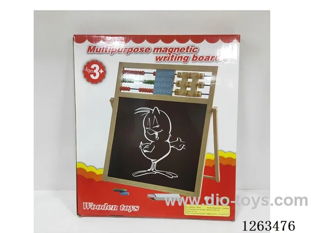 Magnetic wooden writing board