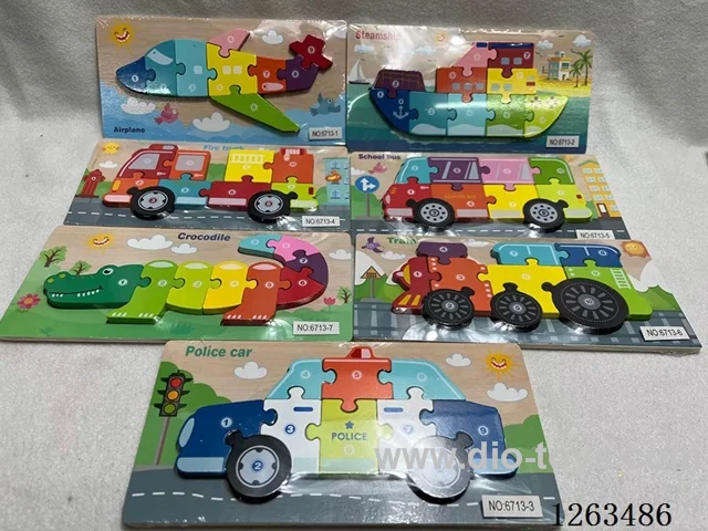 3D Puzzle (Police Car) Can Mix 1-10 types