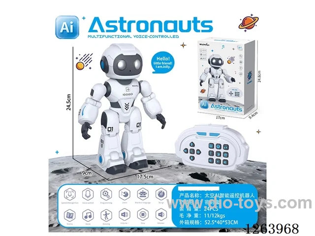 Space AI Smart RC Robot Included Battery (AI + Remote Control)