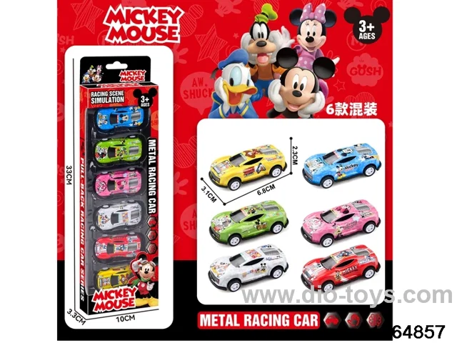 metal pull back car