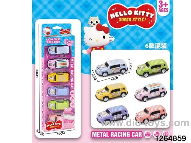 metal pull back car