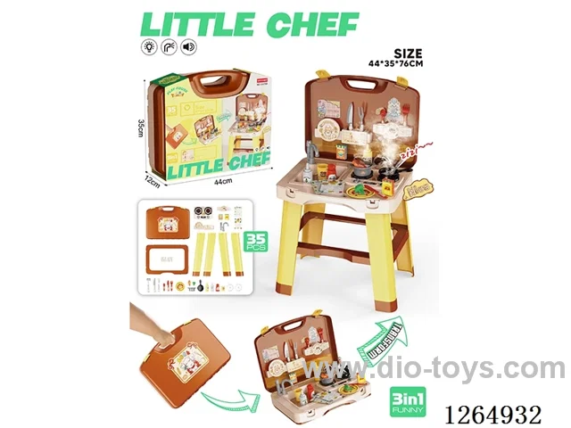 3-in-1 Tableware Station Handbag (W L/M/Spray, not included battery) 28PCS