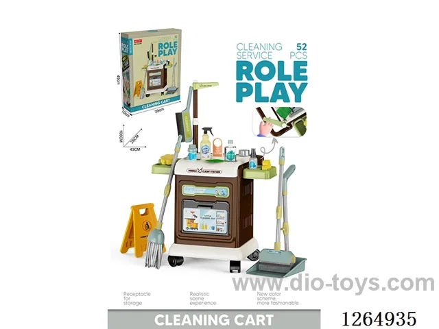 Cleaning Storage Cart 50PCS