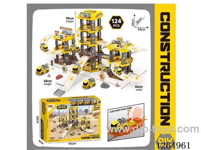 Catapult-Launch Parking Lot 124PCS